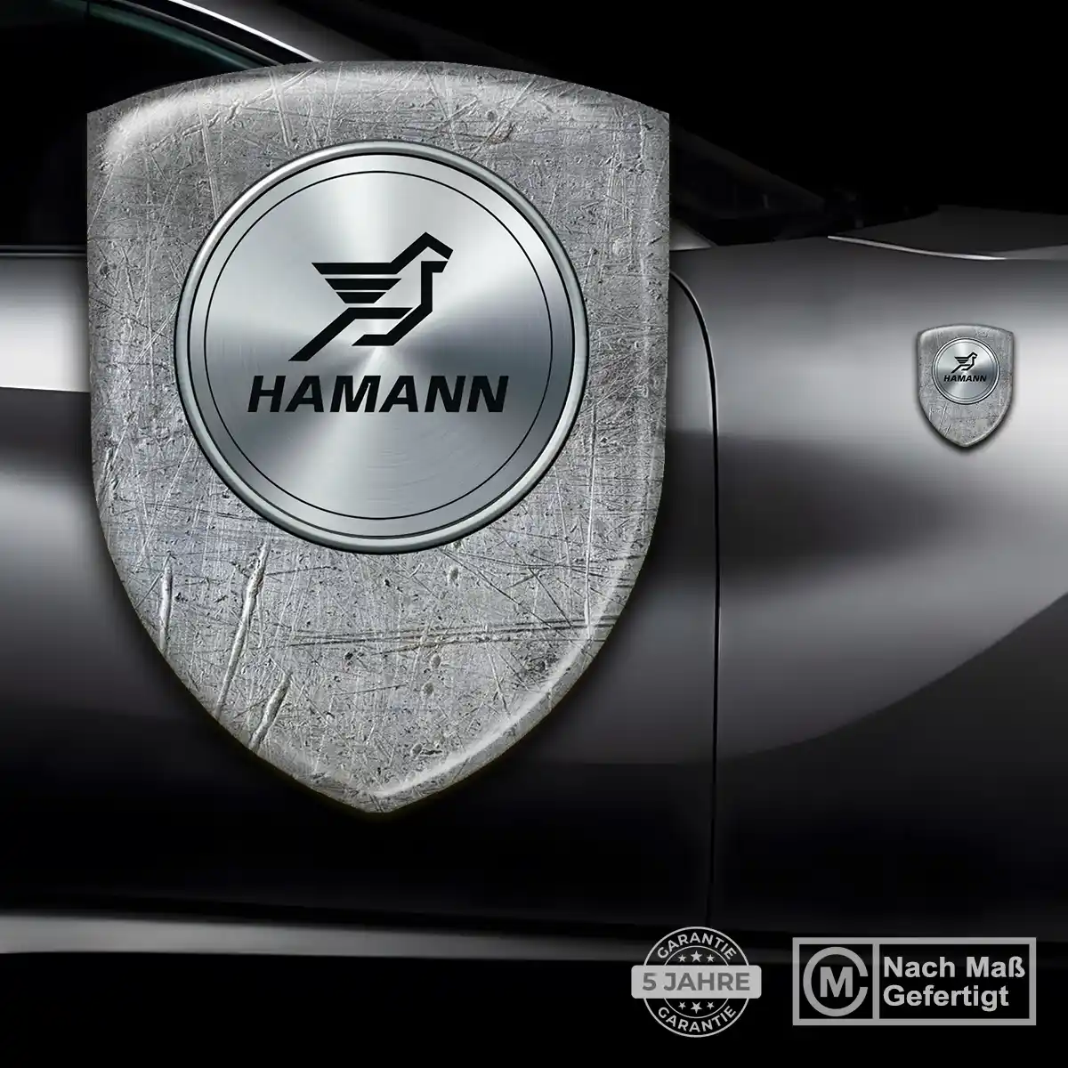 Hamann Aufkleber Emblem Wappen Premium-Edition