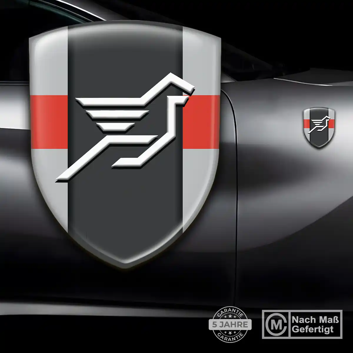 Hamann Aufkleber Emblem Wappen Stilvolles Design