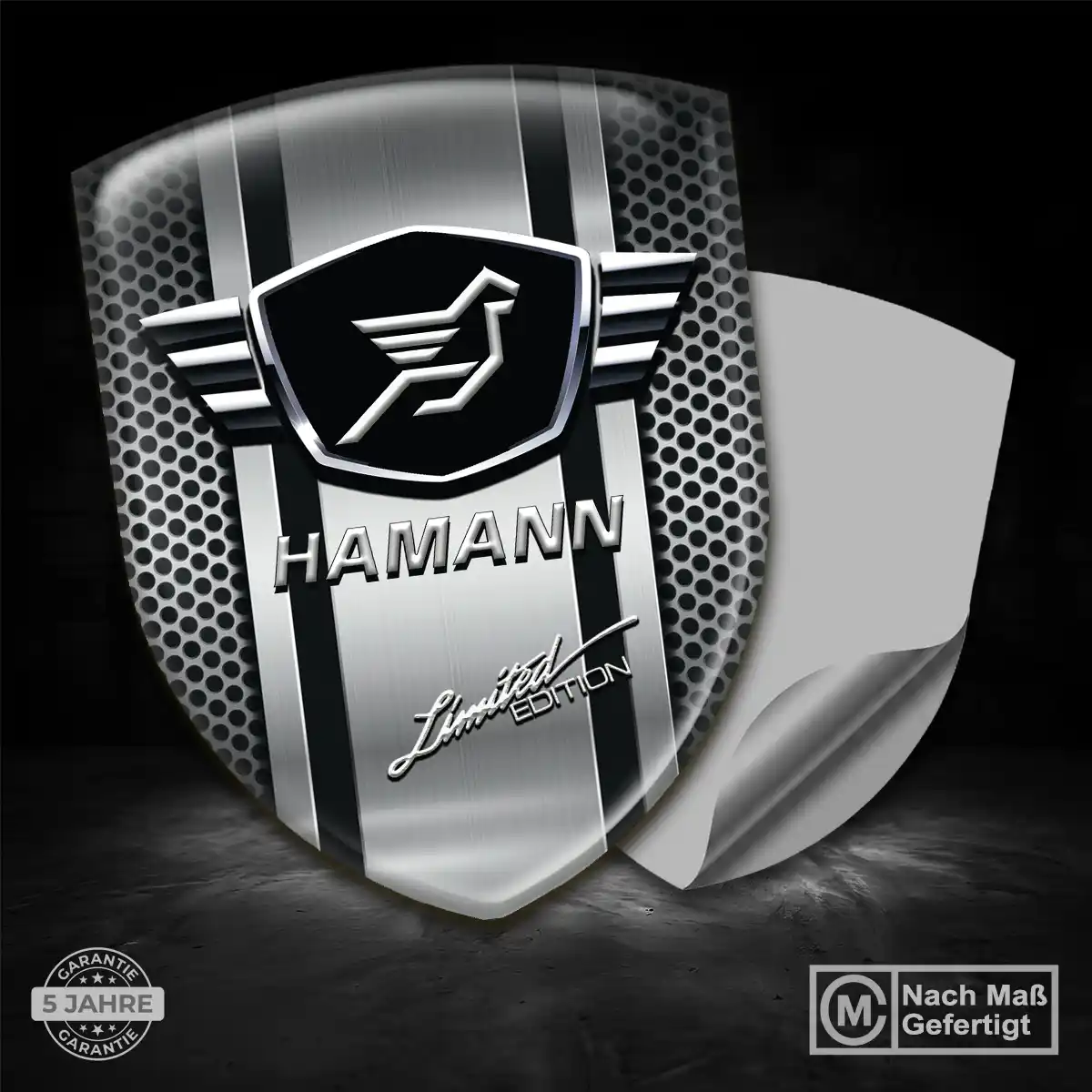 Hamann Aufkleber Embleme Silikon Auto Exterieurdesign