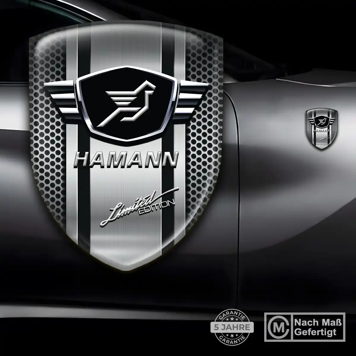 Hamann Aufkleber Embleme Silikon Auto Exterieurdesign