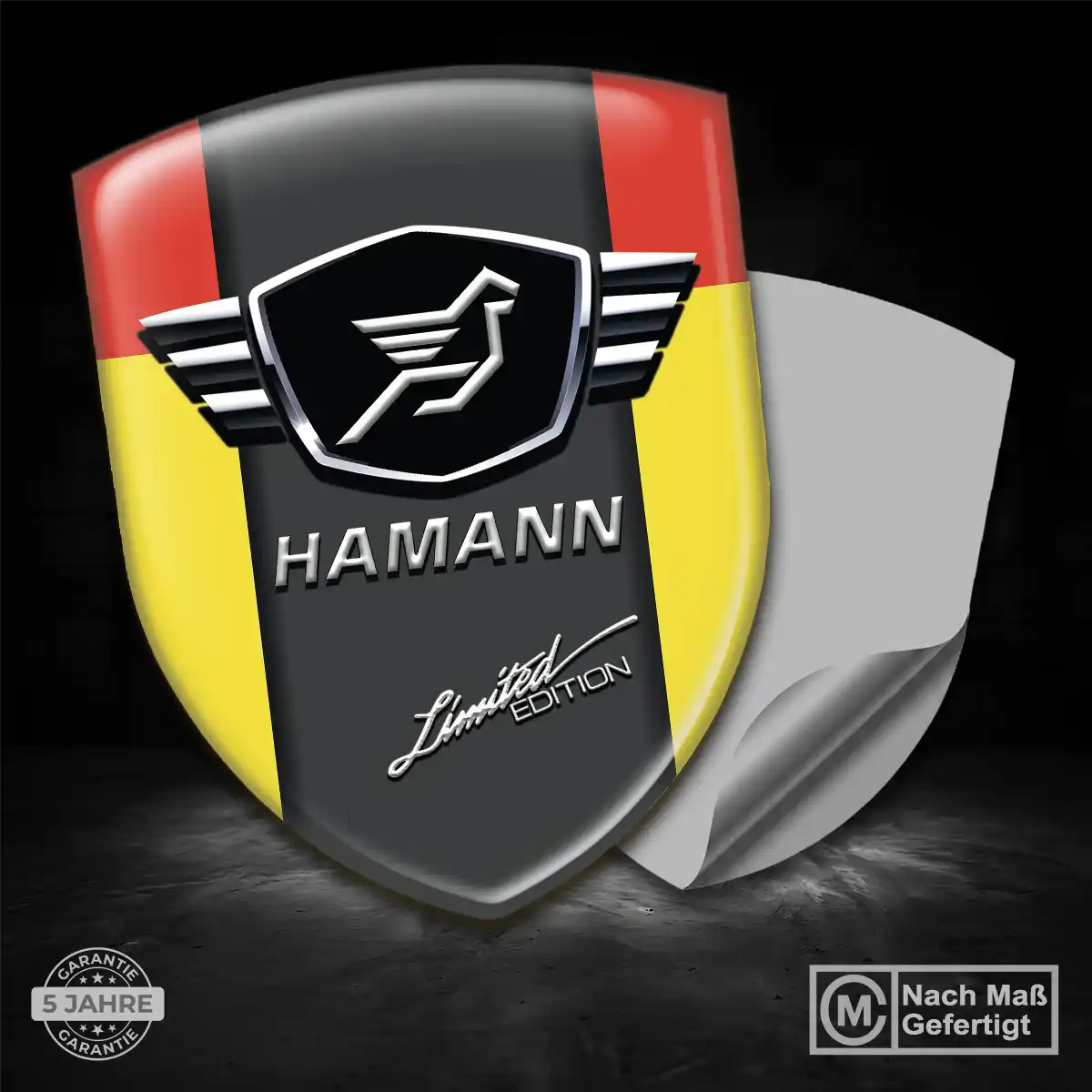 Hamann Aufkleber Embleme Silikon Auto Höchste Qualität