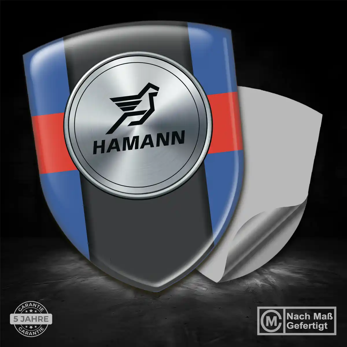 Hamann Aufkleber Embleme Silikon Auto Interieurdesign