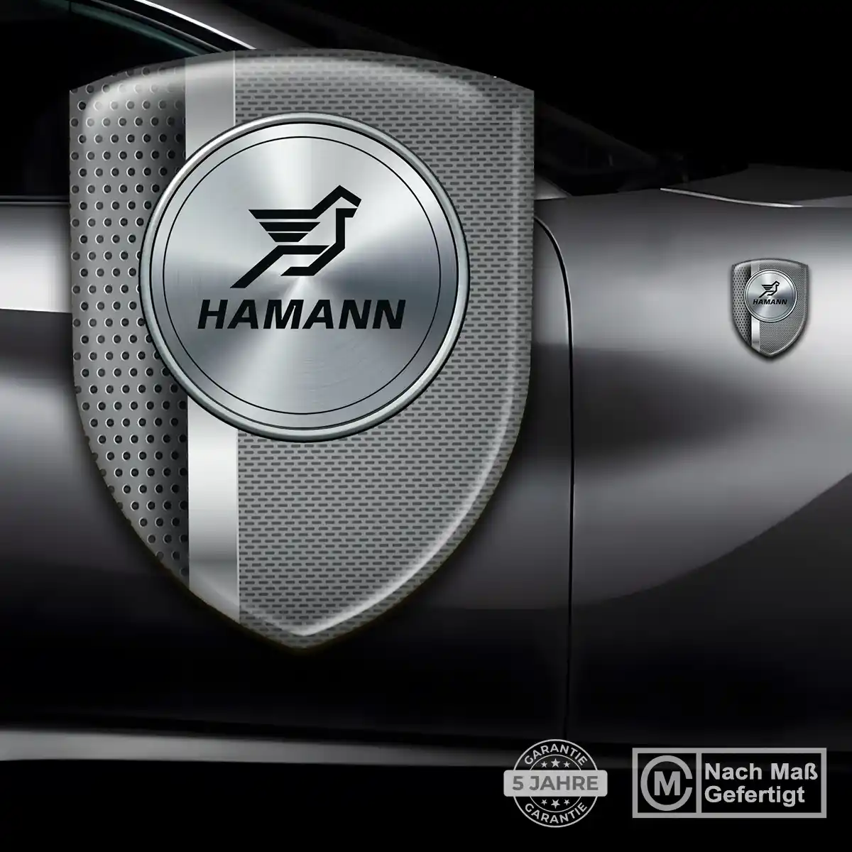 Hamann Aufkleber Embleme Silikon Erstklassige Qualität