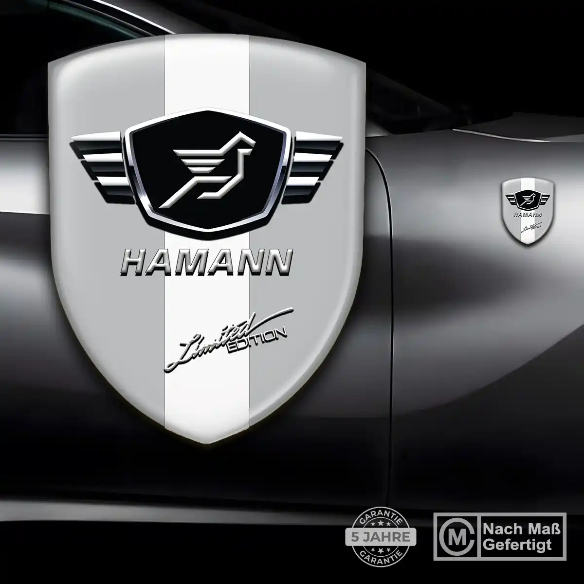 Hamann Aufkleber Embleme Silikon Exterieurdesign