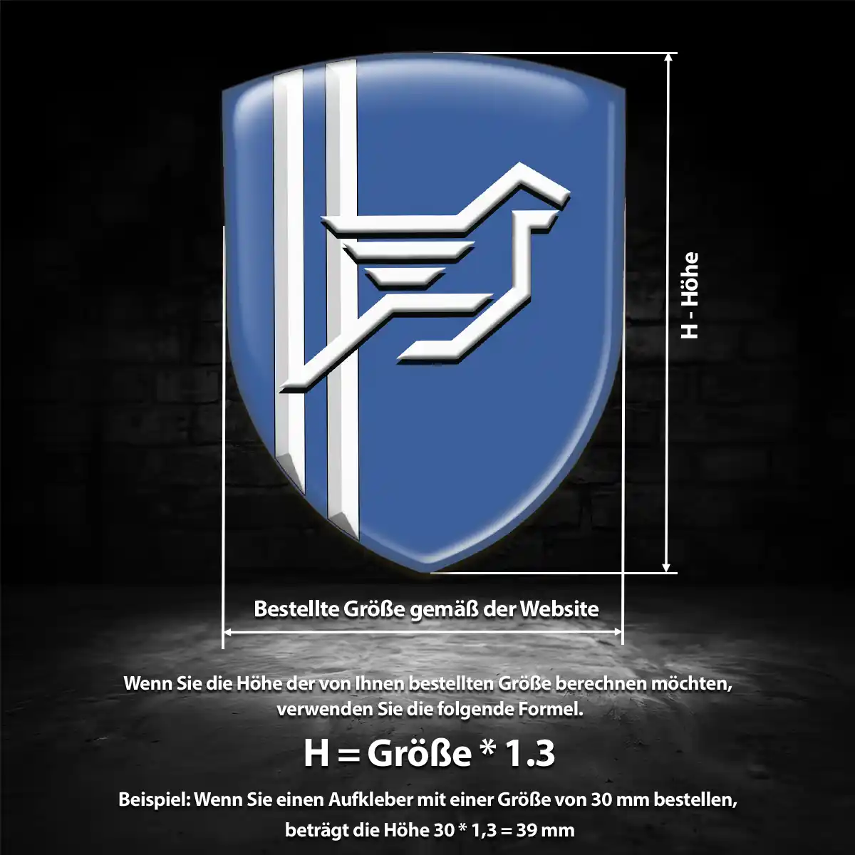Hamann Aufkleber Embleme Silikon Hochwertiges Harz