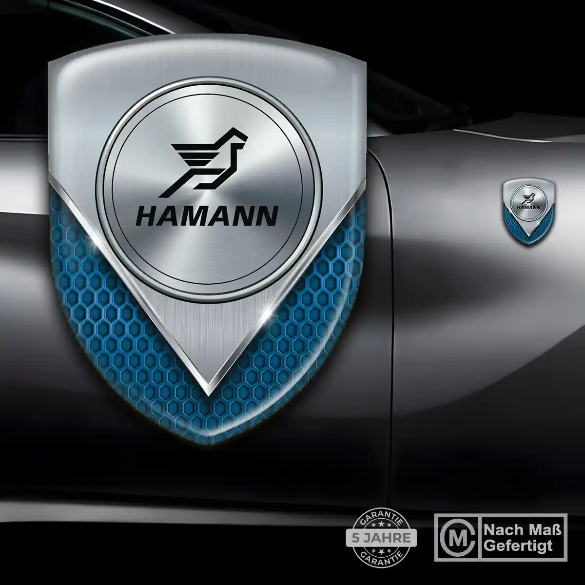 Hamann Aufkleber Embleme Silikon Hohe Qualität