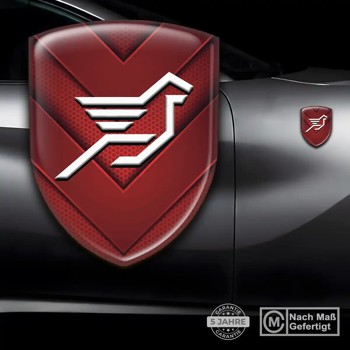 Hamann Aufkleber Embleme Silikon Limitierte Auflage