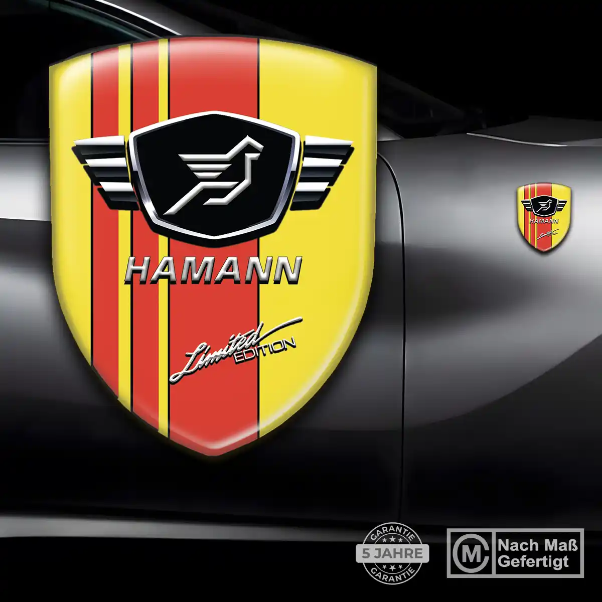 Hamann Aufkleber Embleme Silikon Modernes Design