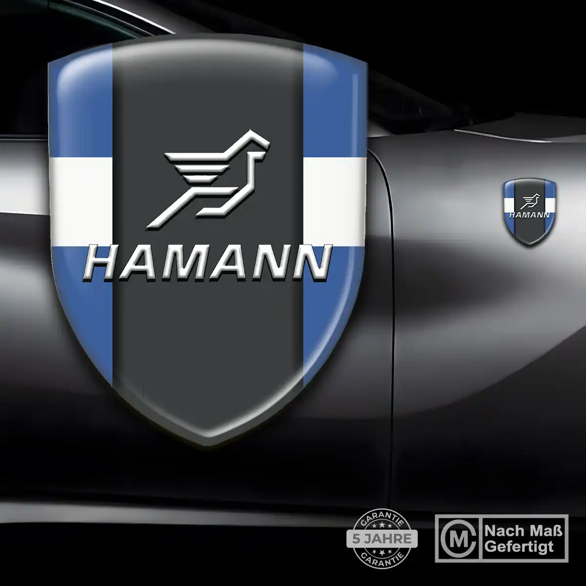 Hamann Aufkleber Embleme Silikon Premium-Edition