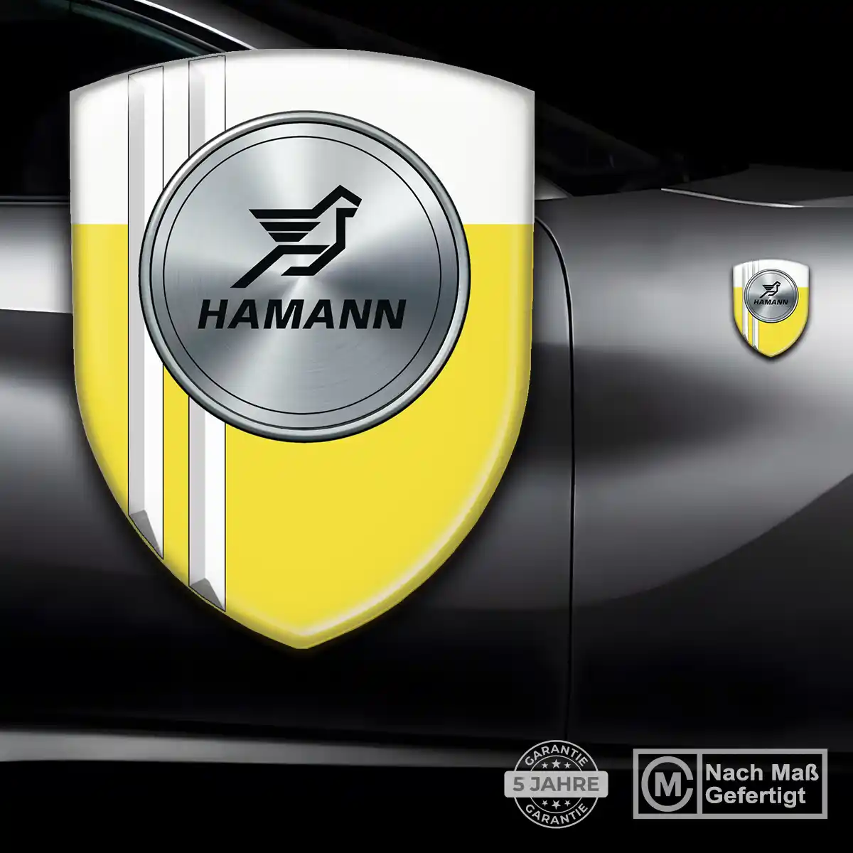 Hamann Aufkleber Interieurdesign