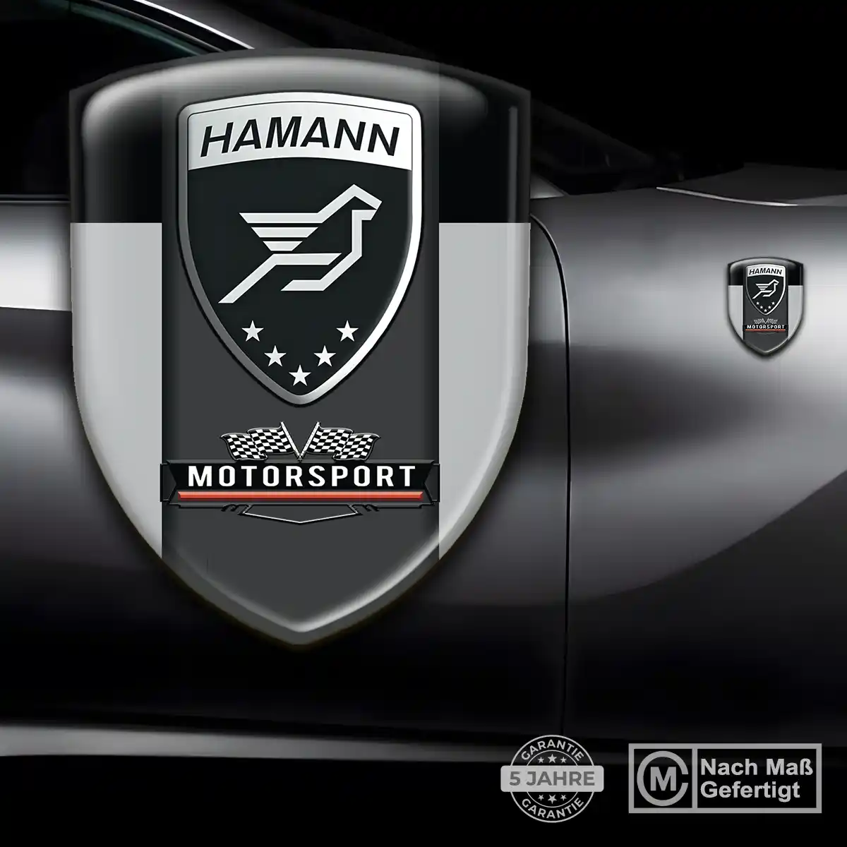 Hamann Aufkleber Silikon Embleme Anspruchsvolles Design