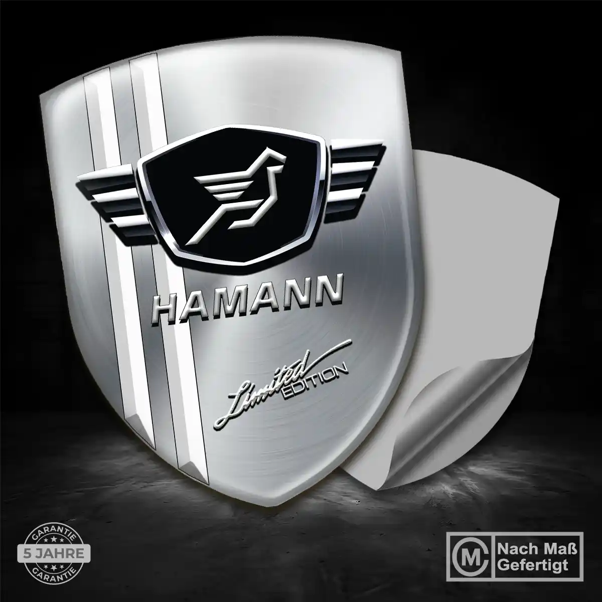 Hamann Aufkleber Silikon Embleme Auto Exterieurdesign