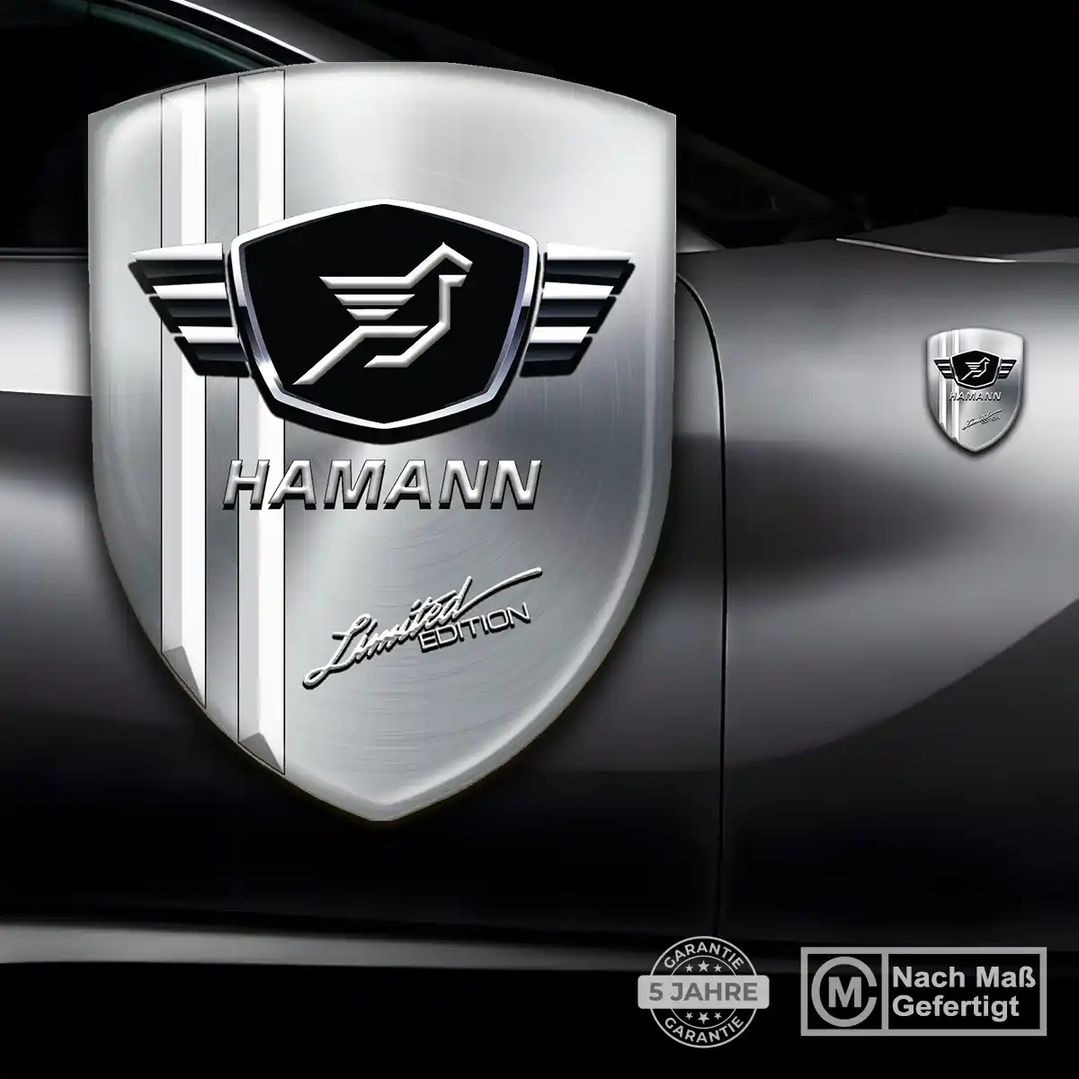 Hamann Aufkleber Silikon Embleme Auto Exterieurdesign