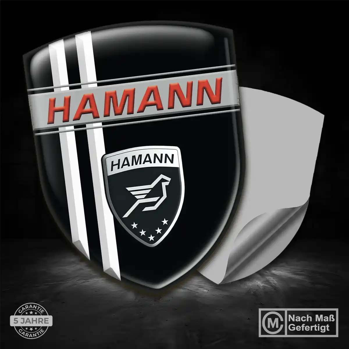 Hamann Aufkleber Silikon Embleme Auto Hohe Qualität