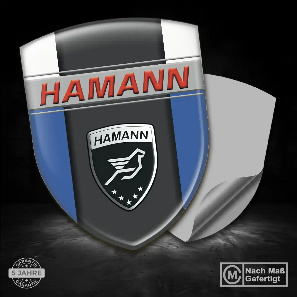 Hamann Aufkleber Silikon Embleme Auto Interieurdesign