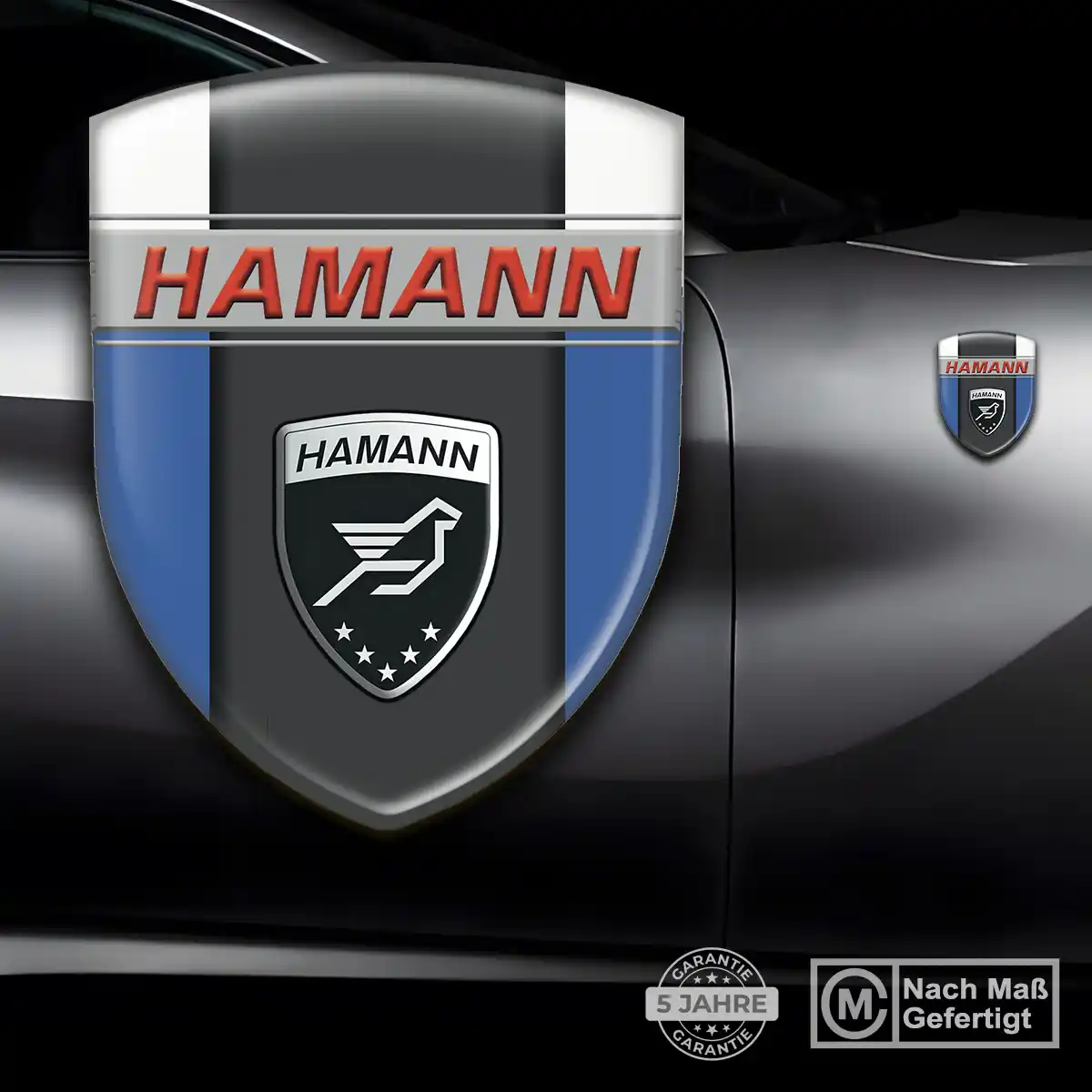 Hamann Aufkleber Silikon Embleme Auto Interieurdesign