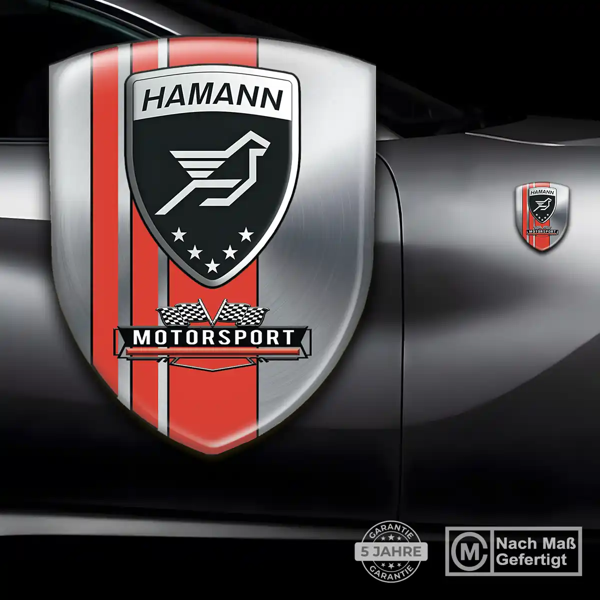 Hamann Aufkleber Silikon Embleme Auto Luxus-Edition