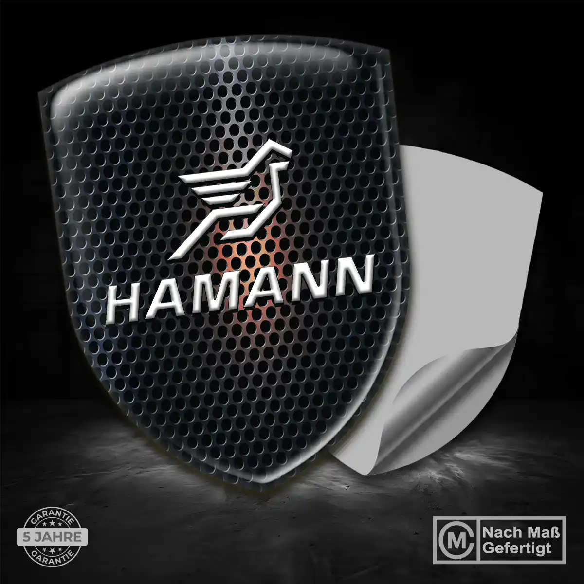 Hamann Aufkleber Silikon Embleme Auto Markenedition