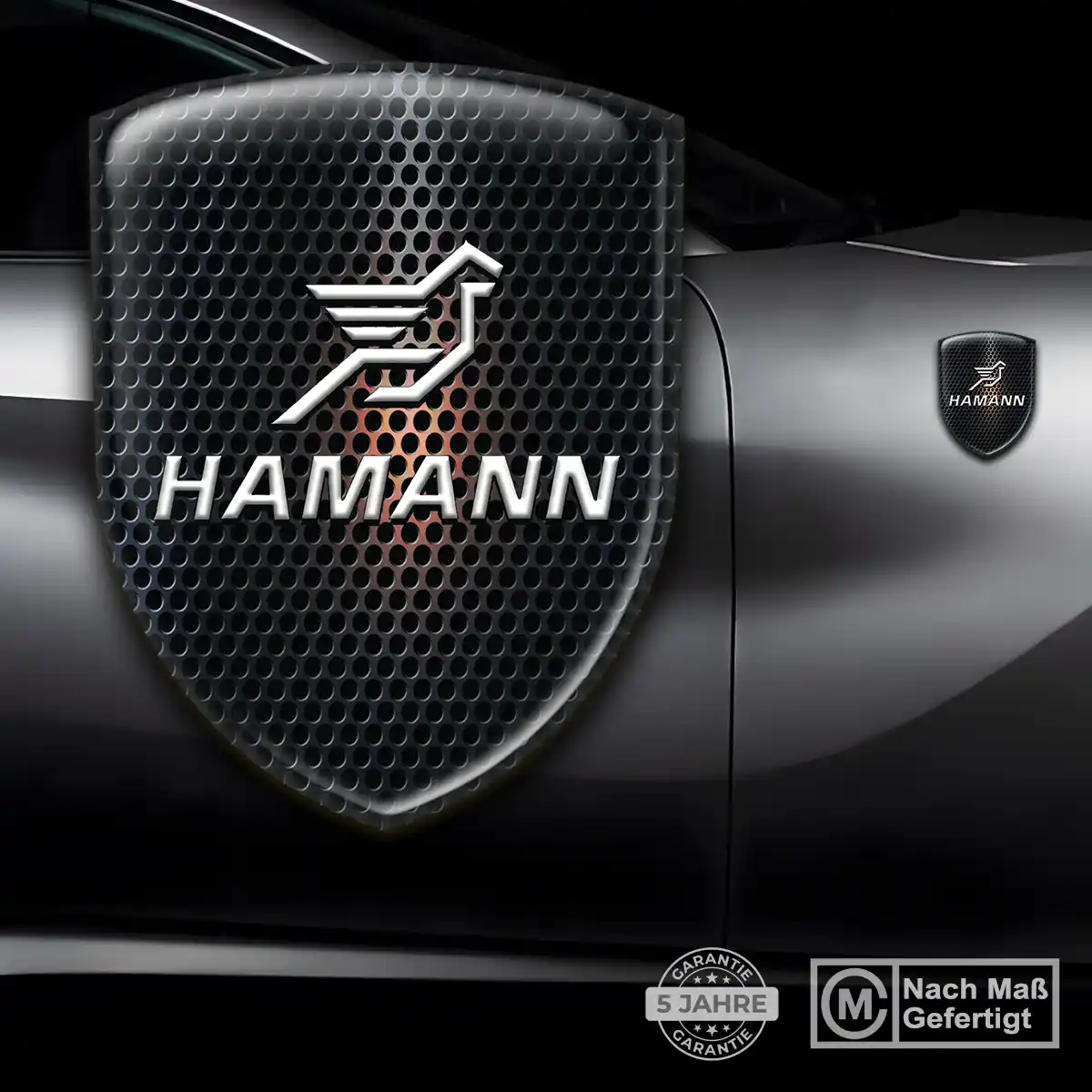 Hamann Aufkleber Silikon Embleme Auto Markenedition