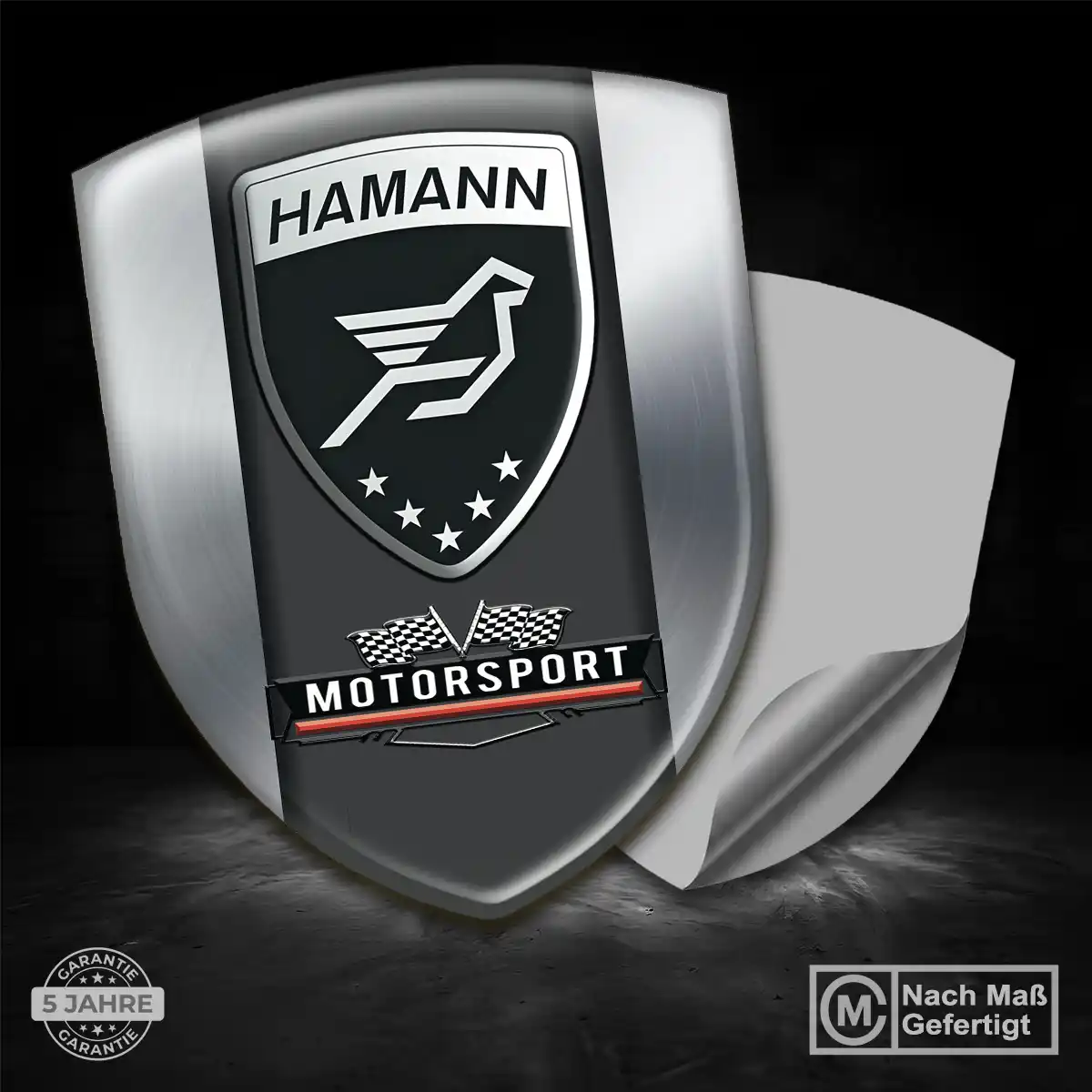 Hamann Aufkleber Silikon Embleme Auto Modernes Design