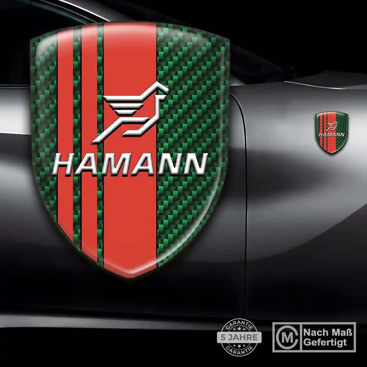 Hamann Aufkleber Silikon Embleme Auto Premium-Edition