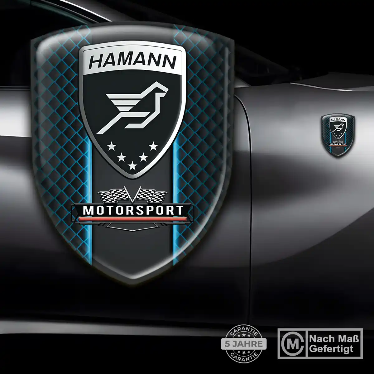 Hamann Aufkleber Silikon Embleme Auto Stilvolles Design