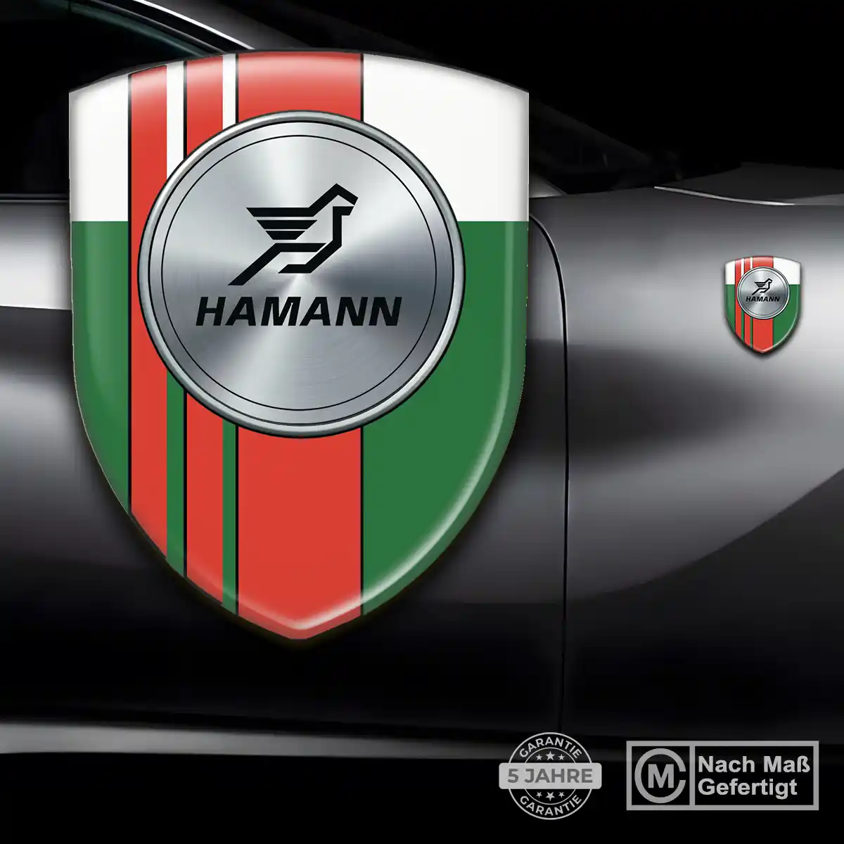 Hamann Aufkleber Silikon Embleme Exterieurdesign