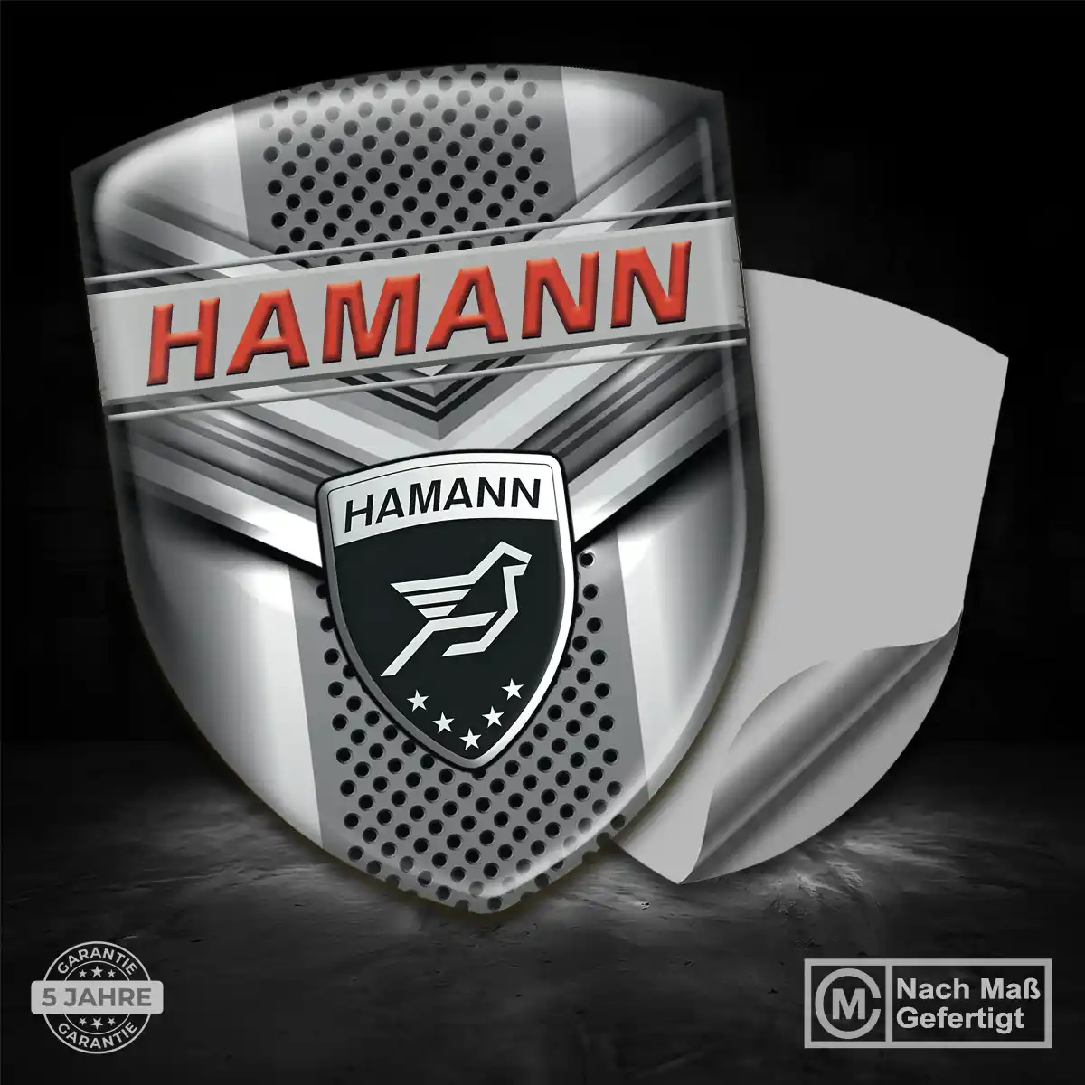 Hamann Aufkleber Silikon Embleme Interieurdesign