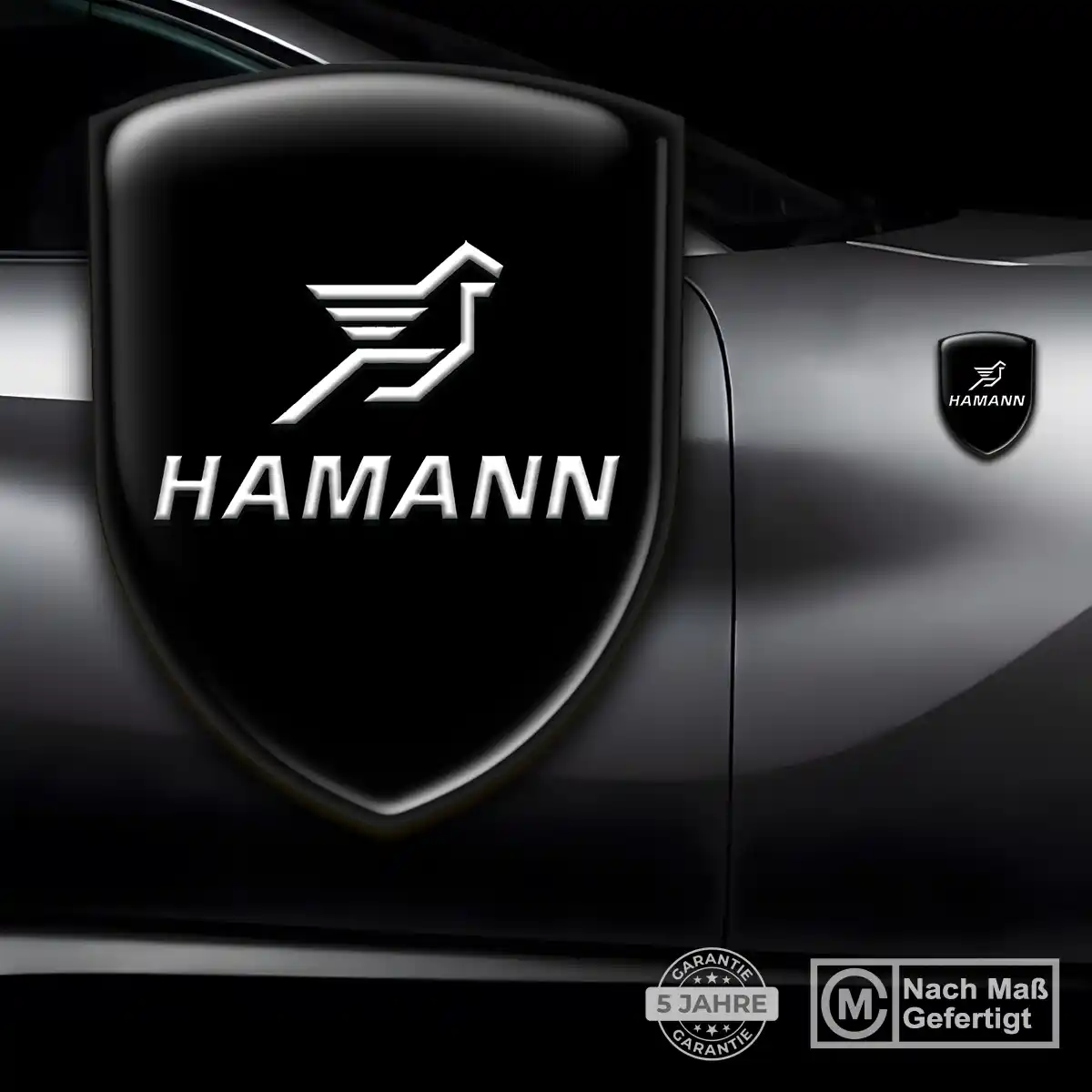 Hamann Aufkleber Silikon Embleme Spitzenqualität