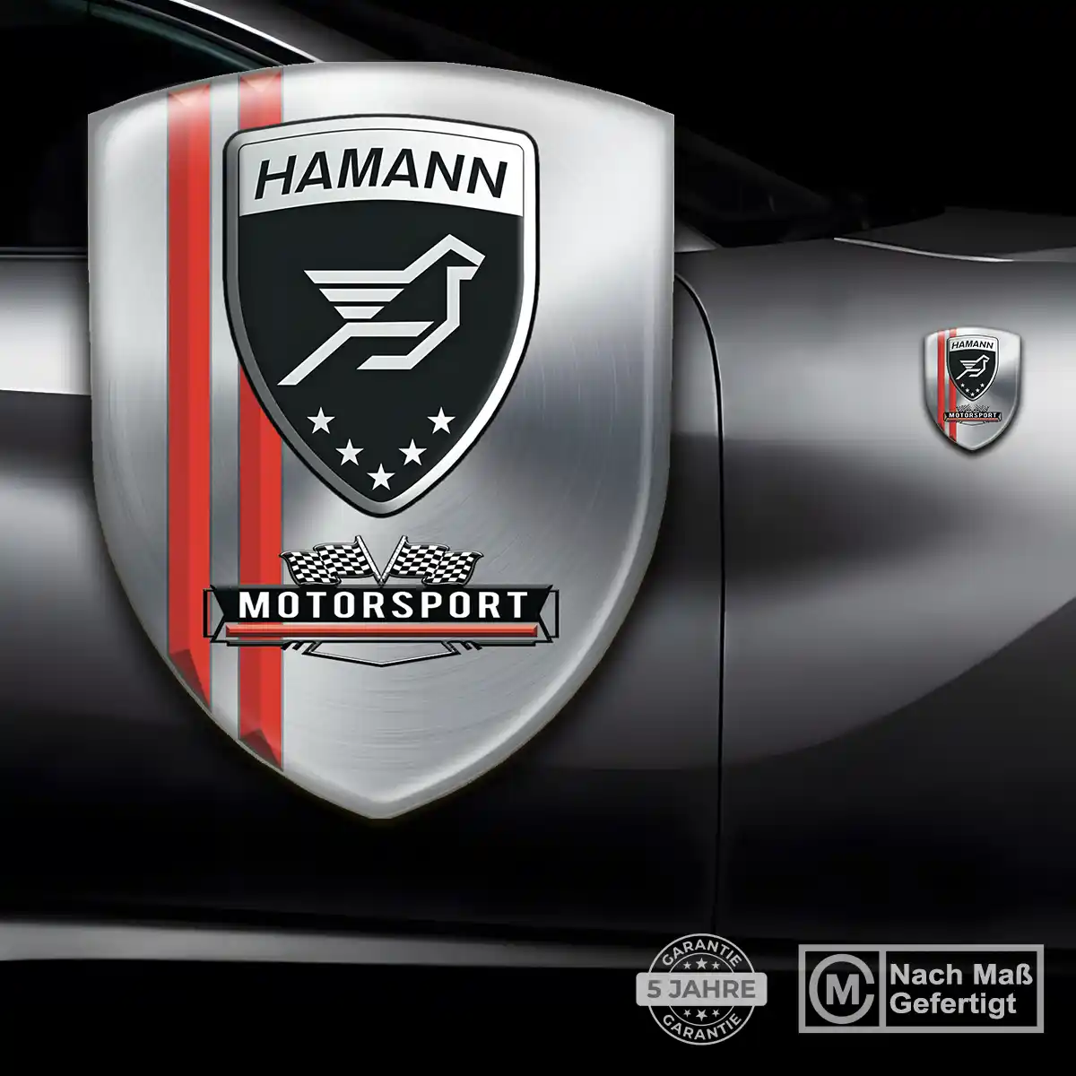 Hamann Aufkleber Wappen Anspruchsvolles Design