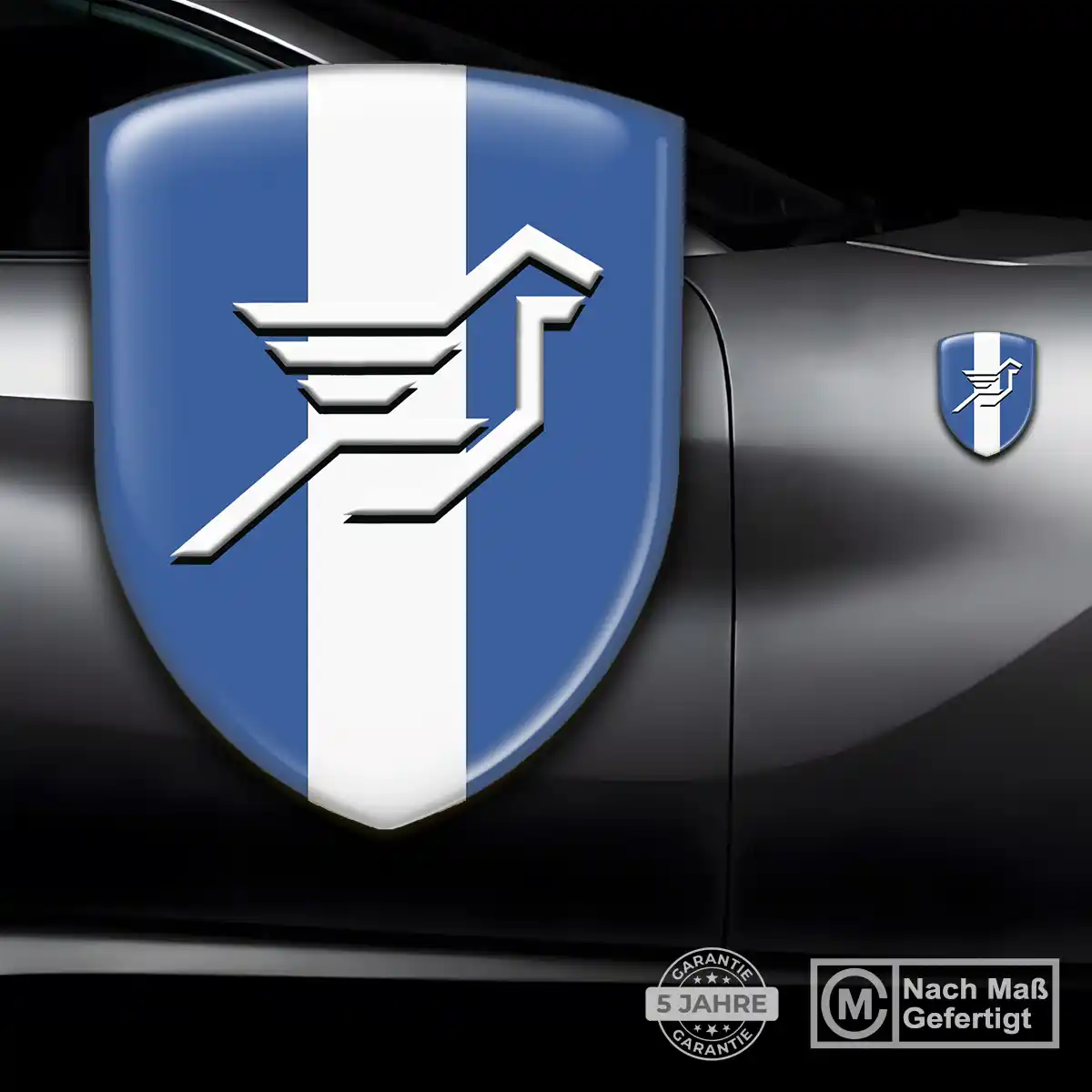 Hamann Aufkleber Wappen Ausdrucksstarkes Design