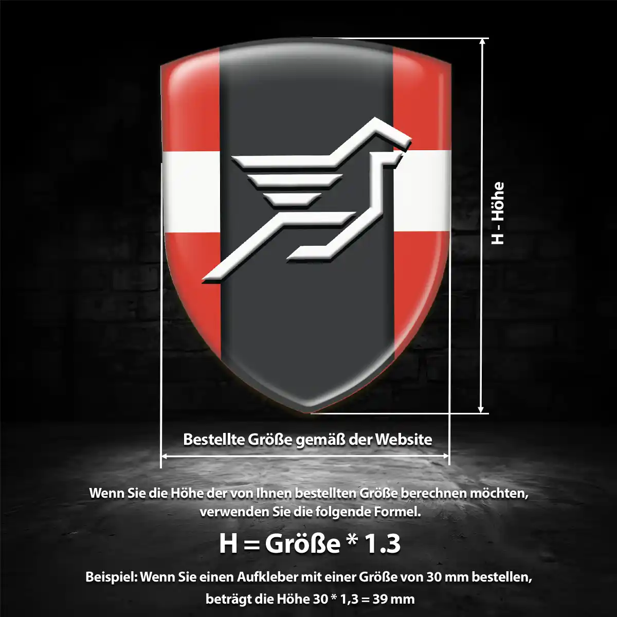 Hamann Aufkleber Wappen Auto Edles Design