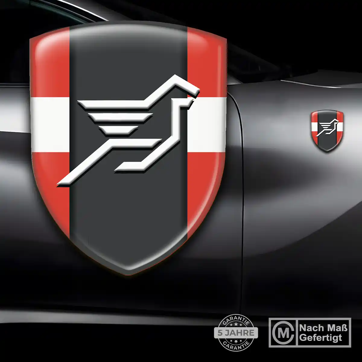 Hamann Aufkleber Wappen Auto Edles Design