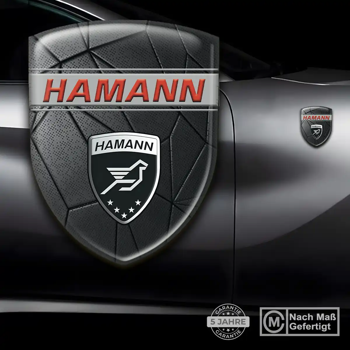 Hamann Aufkleber Wappen Auto Elegantes Design