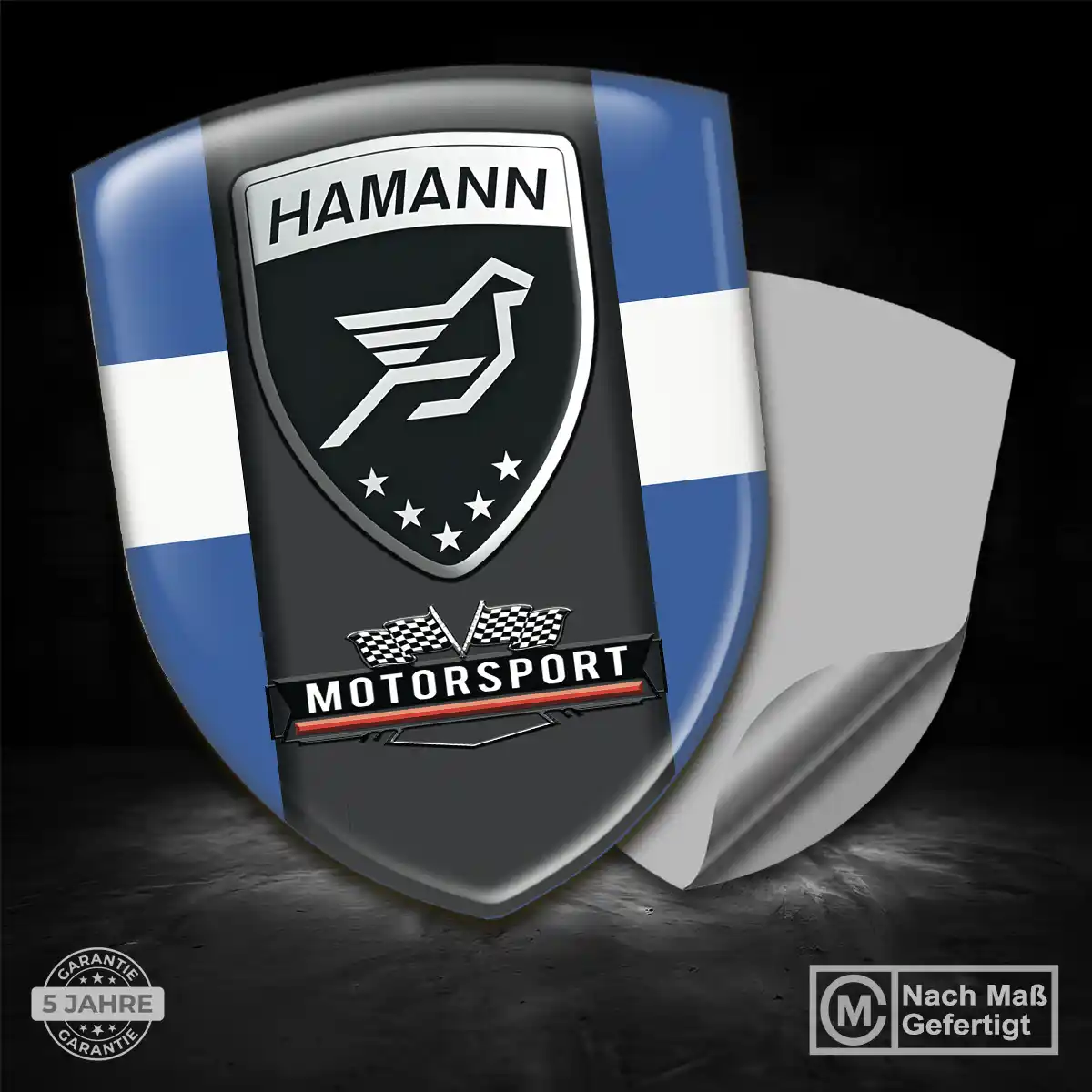 Hamann Aufkleber Wappen Auto Erstklassige Qualität