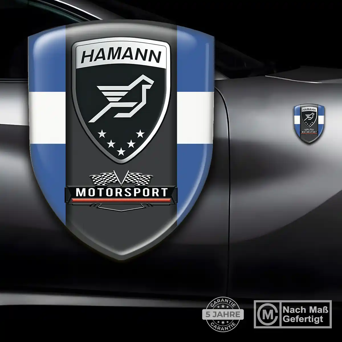 Hamann Aufkleber Wappen Auto Erstklassige Qualität