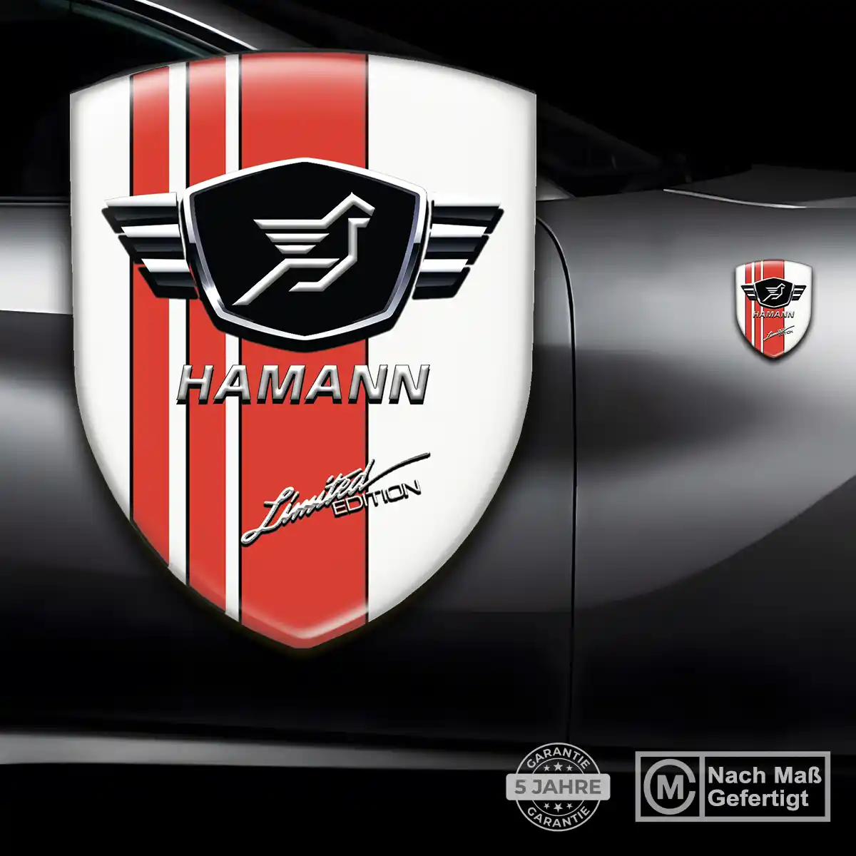 Hamann Aufkleber Wappen Auto Luxus-Edition