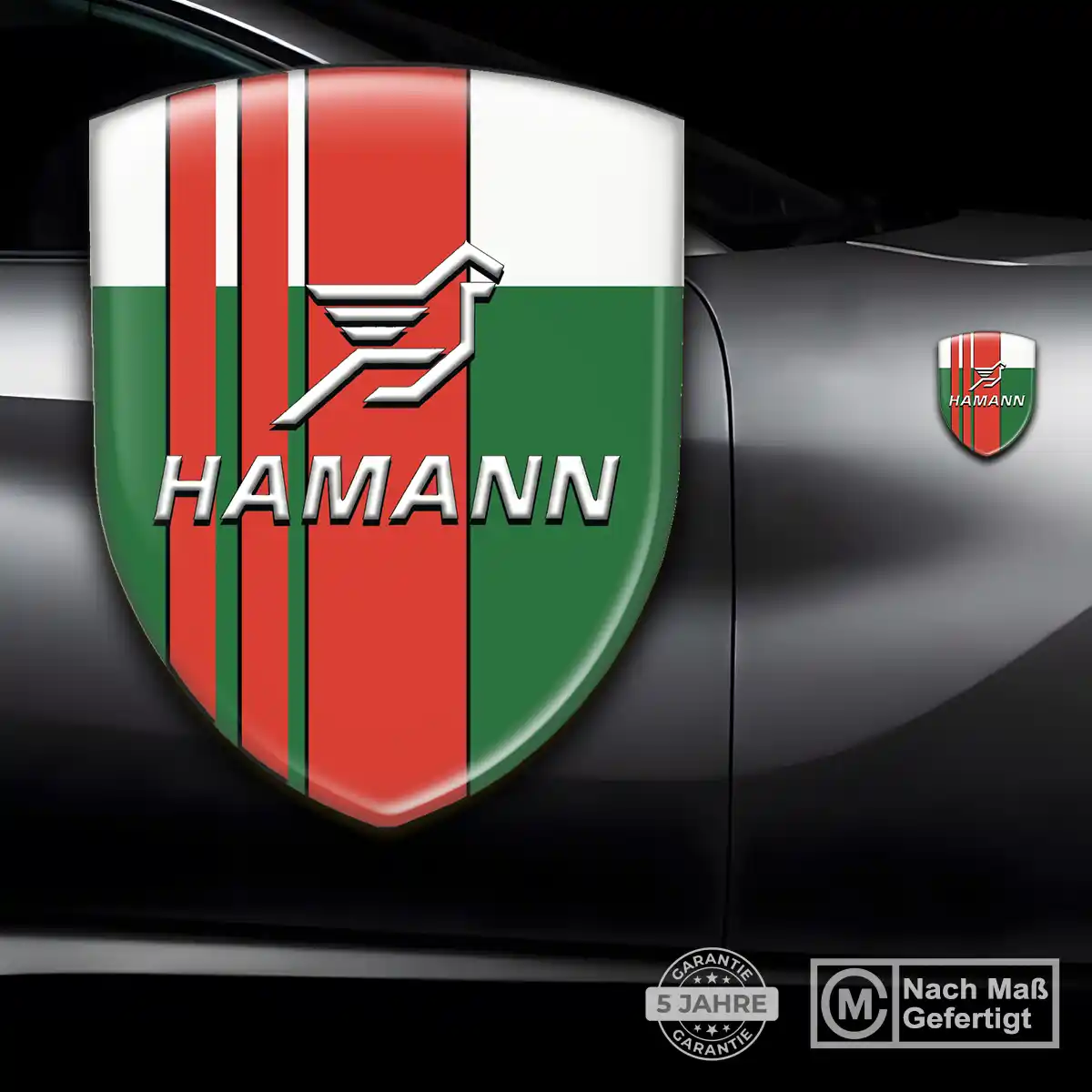 Hamann Aufkleber Wappen Auto Modernes Design