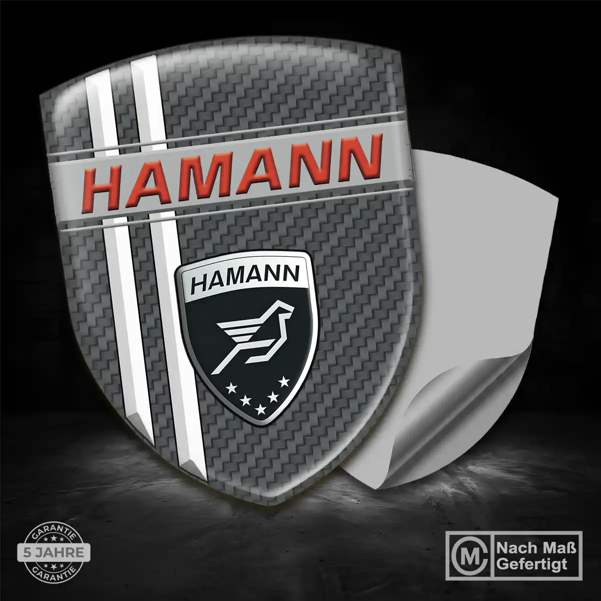 Hamann Aufkleber Wappen Auto Stilvolles Design