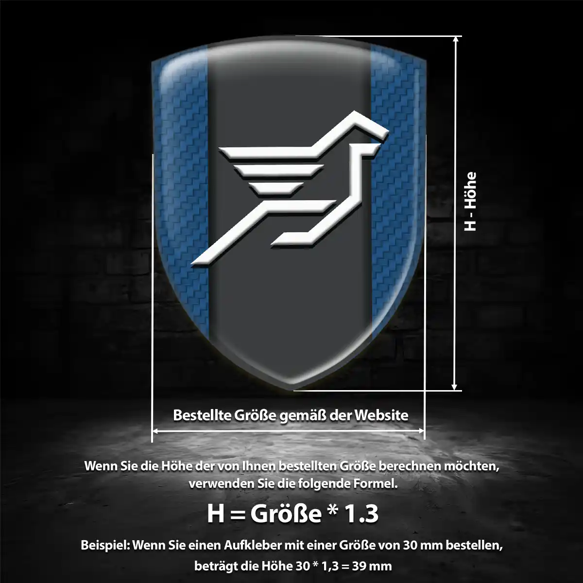 Hamann Aufkleber Wappen Elegantes Design