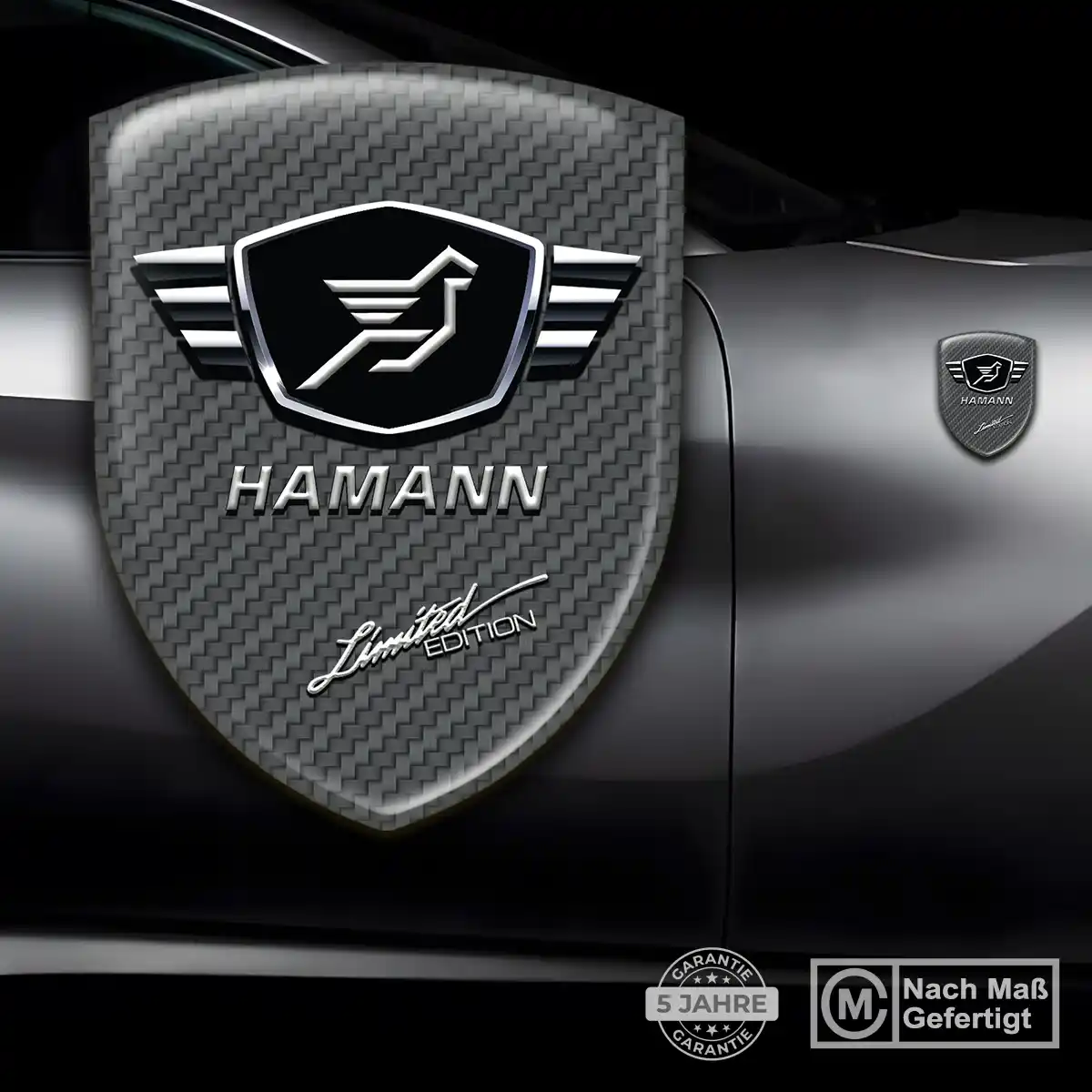 Hamann Aufkleber Wappen Emblem Anspruchsvolles Design