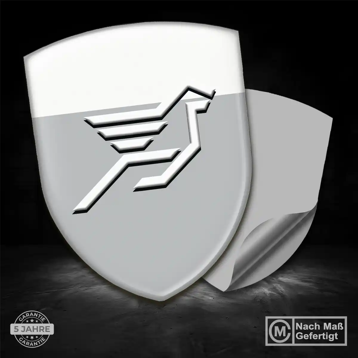 Hamann Aufkleber Wappen Emblem Ausdrucksstarkes Design
