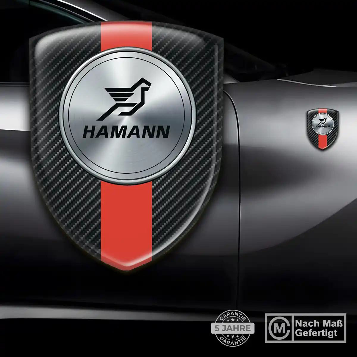 Hamann Aufkleber Wappen Emblem Auto Überzeugende Qualität