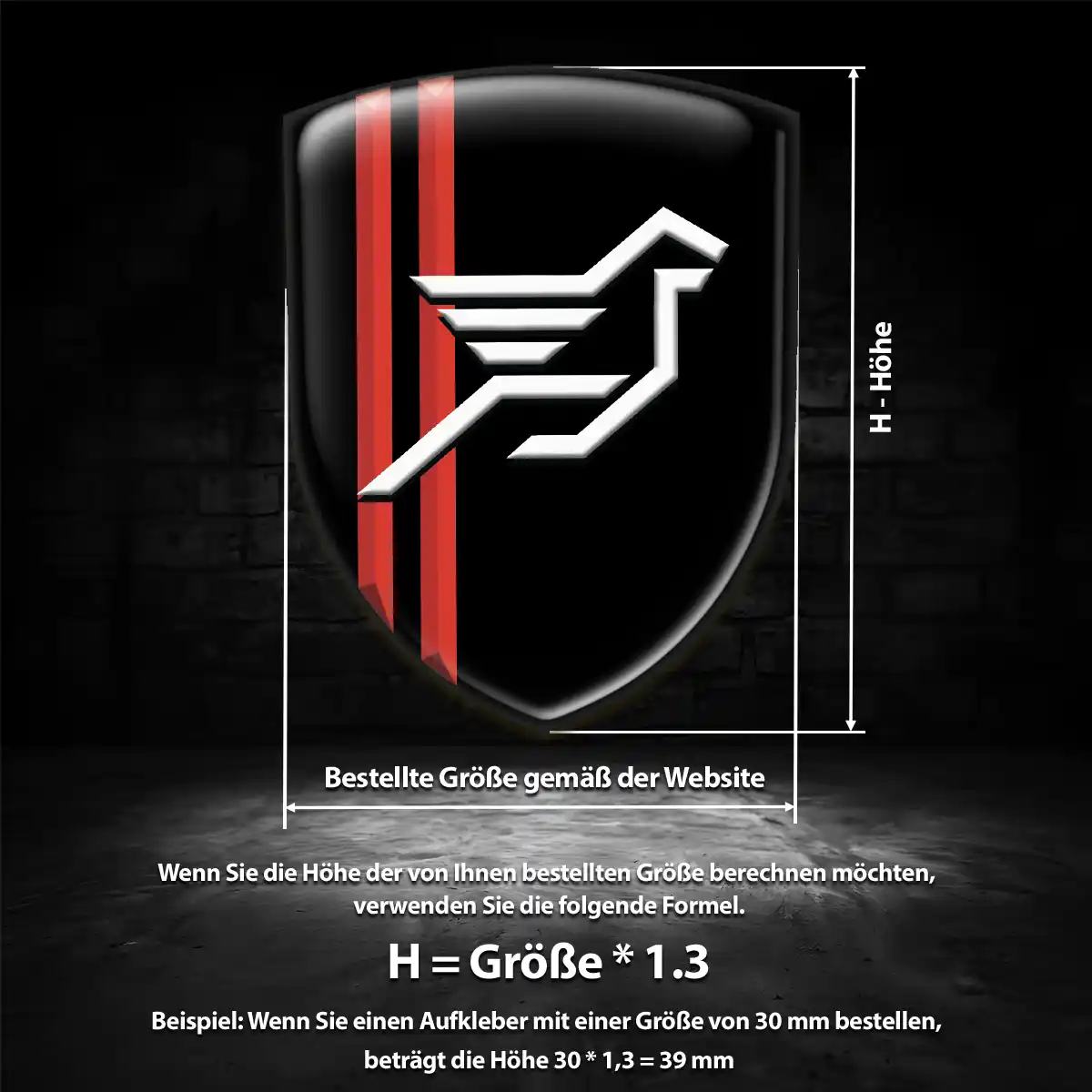 Hamann Aufkleber Wappen Emblem Auto Höchste Qualität