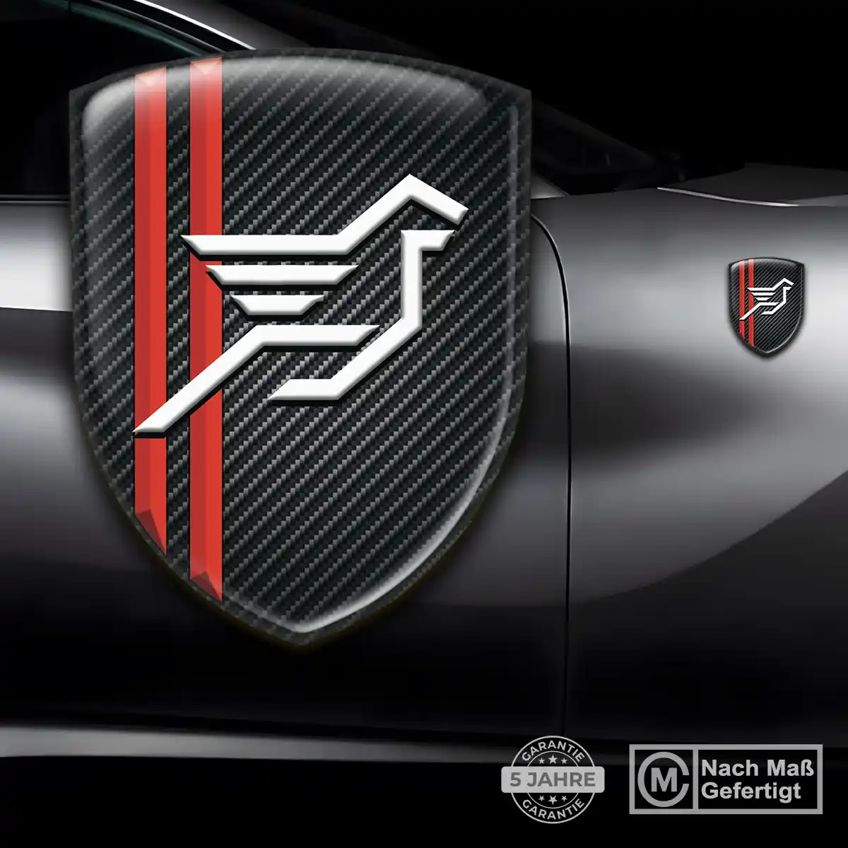 Hamann Aufkleber Wappen Emblem Auto Interieurdesign