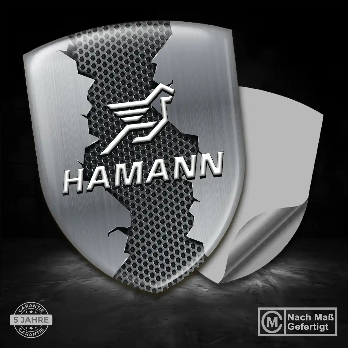 Hamann Aufkleber Wappen Emblem Auto Limitierte Auflage