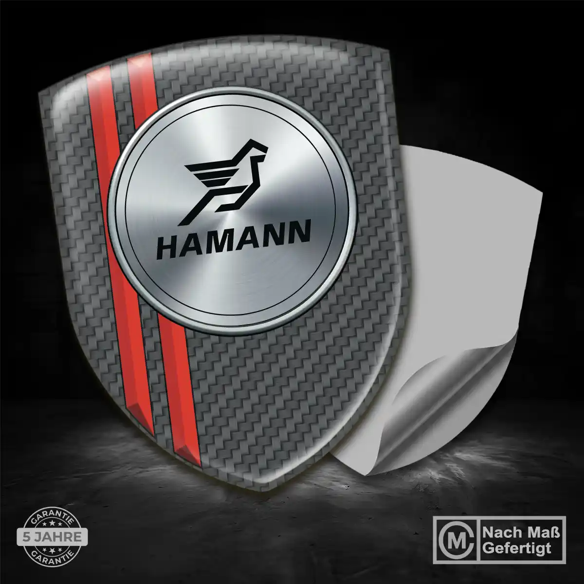Hamann Aufkleber Wappen Emblem Auto Luxus-Edition
