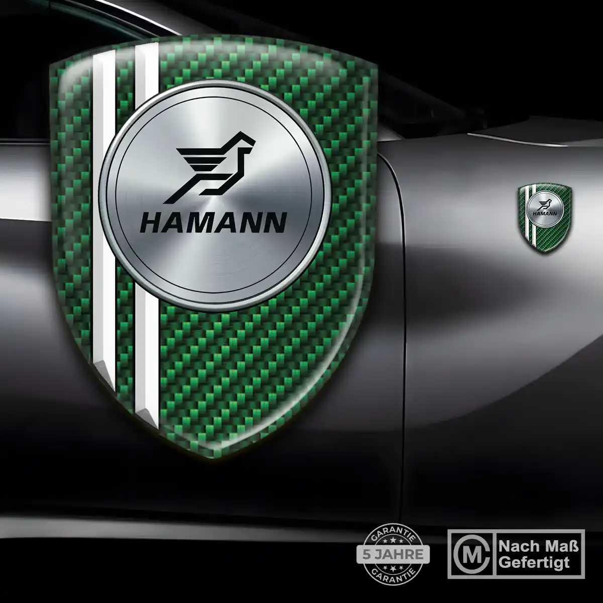 Hamann Aufkleber Wappen Emblem Auto Modernes Design