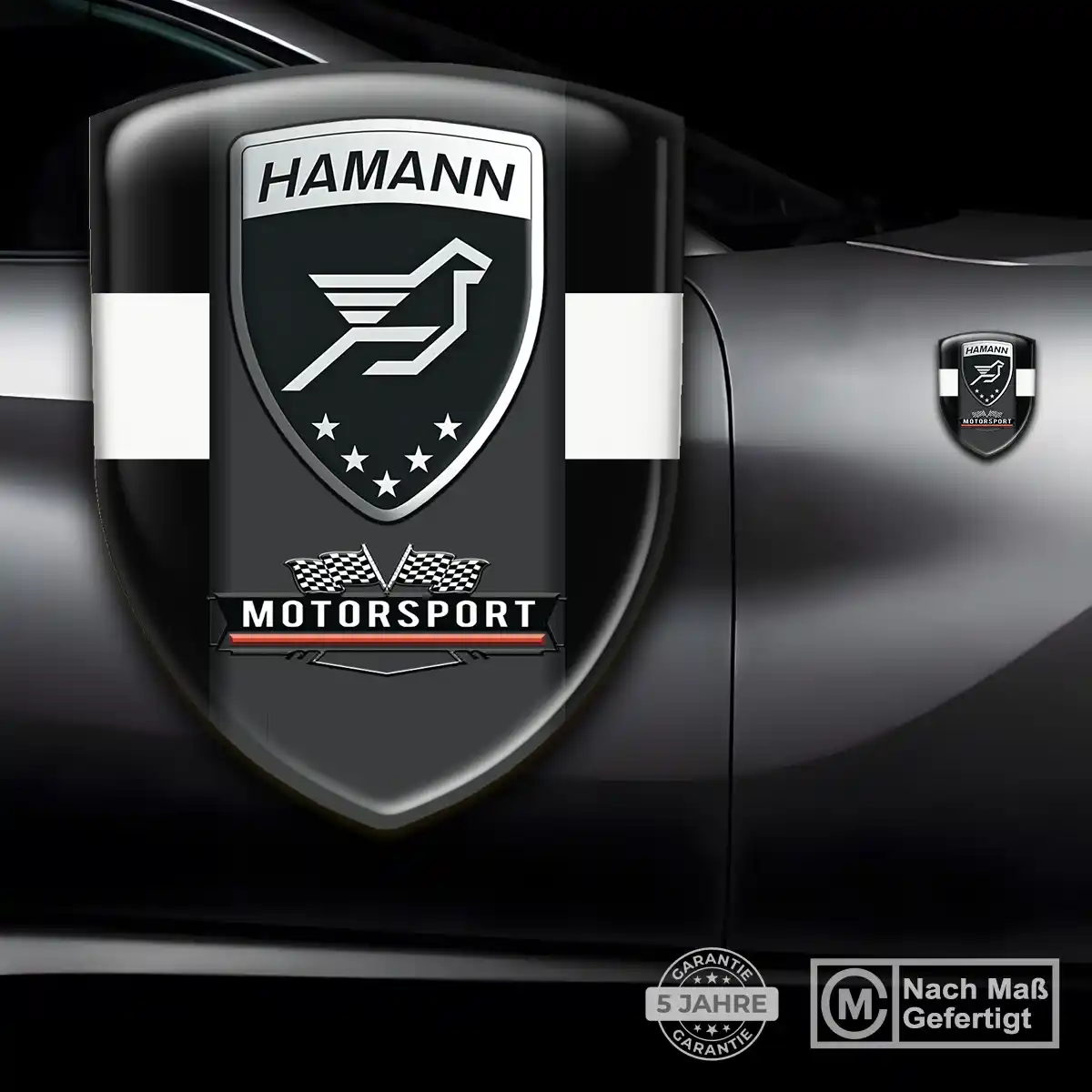 Hamann Aufkleber Wappen Emblem Auto Premium-Edition