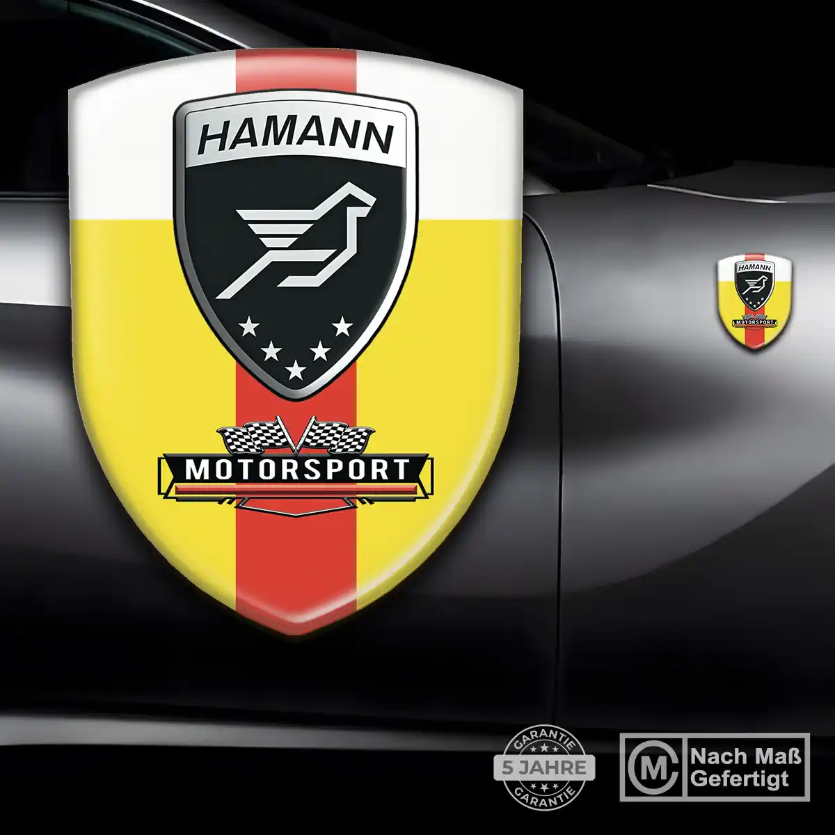 Hamann Aufkleber Wappen Emblem Auto Spitzenqualität